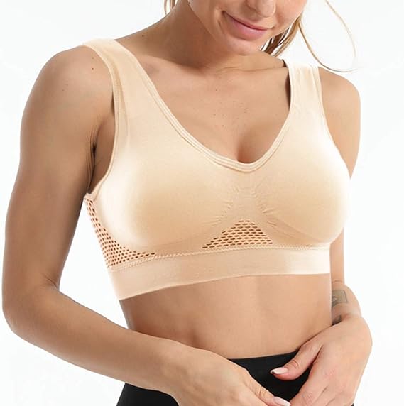 Litthing Bralettes for Women Seamless Bras for Women Padded Sports Bra Wirefree Comfortable Bra Yoga Bra Sleep Bra Tank Tops